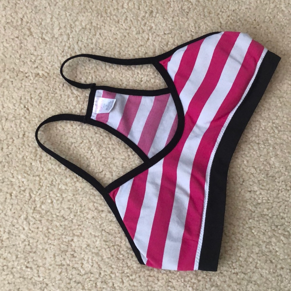 Striped bra